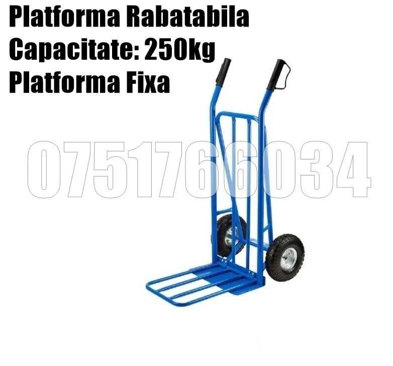 Platforma Liza Carucior Transport Manuala Marfa 150kg LIVRARE GRATUITA