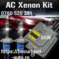 Kit Xenon Complet55Watti/12Volti (H1,H3,H7,H8,H9,H11)4300k-5500K-6000K