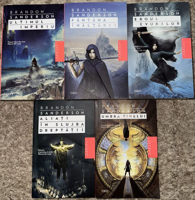 Seria Nascuti din ceata - Brandon Sanderson