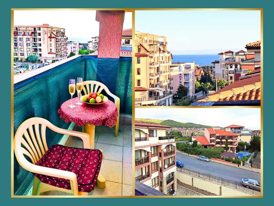 Двустаен апартамент в комплекс „Панорама Бей 1“, Свети Влас