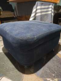 Продам диван-кровать ,обшитый джинсовой тканью