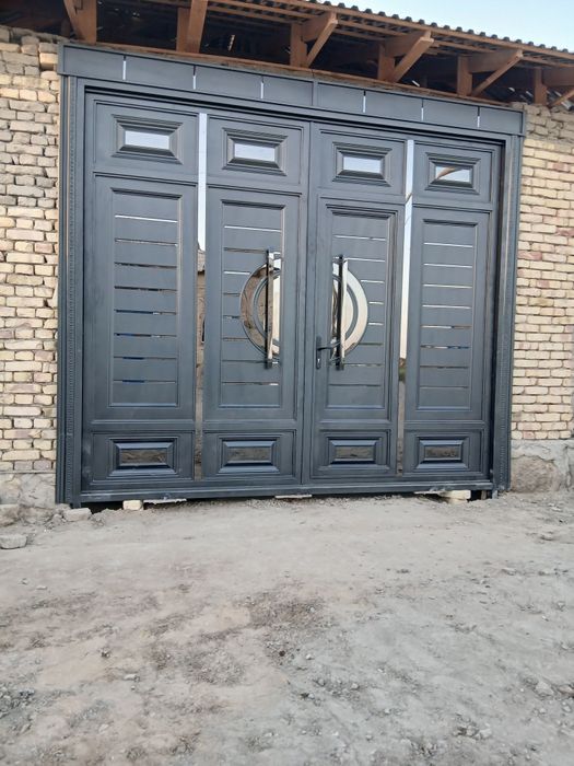 Бутн бухоро буйлаб Барча турдаги йанги дарвозаларини етиб урнатиб бера