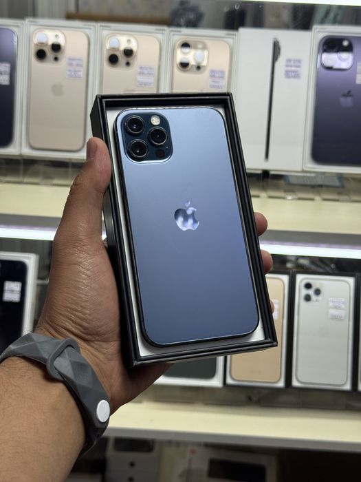  iPhone 12pro 5G 256gb rm/a EAC pacific blue без ремонта!