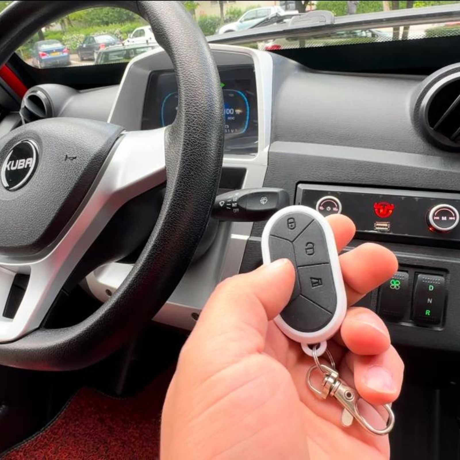 Cvadriciclu Electric Kuba City - Masina Electrica Fara Permis 90km aut