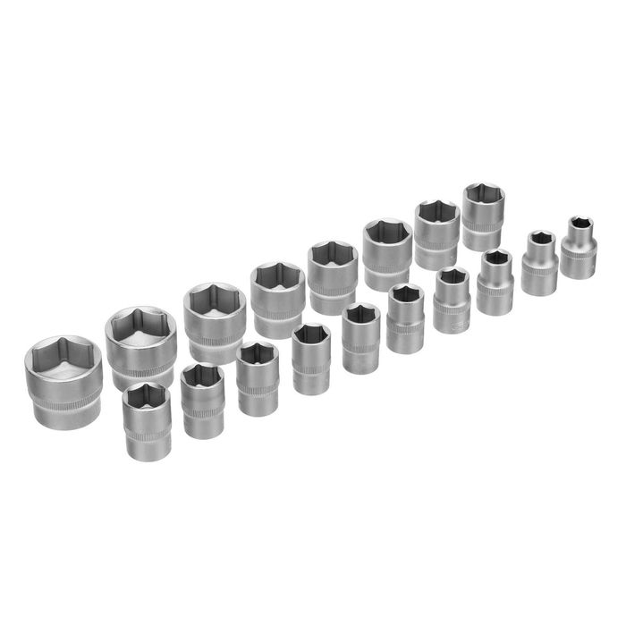 Набор инструментов, 1/2", 1/4", пластиковый кейс, 94 предмета. Сибртех