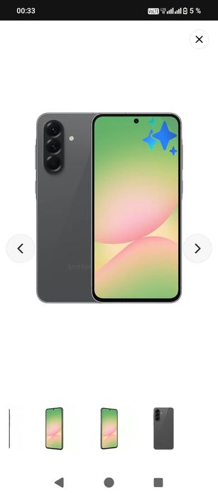 Samsung galaxy a56 8/256 yangi