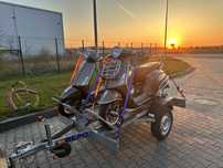 Remorca Repo de inchiriat cu 3 posturi pentru Moto, Scutere , atv