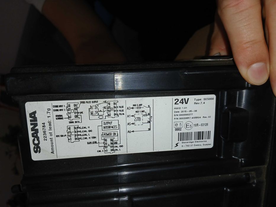 Дигитален тахограф в отлично състояние