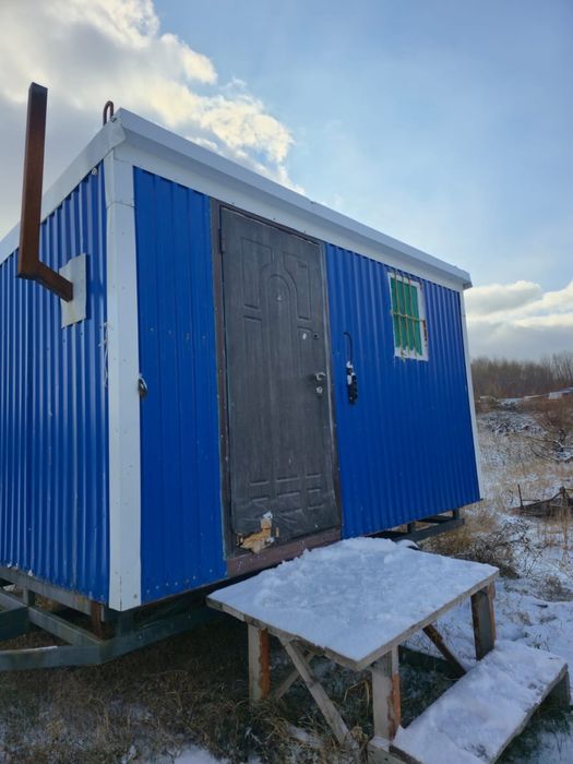 Жилой вагончик на колесах