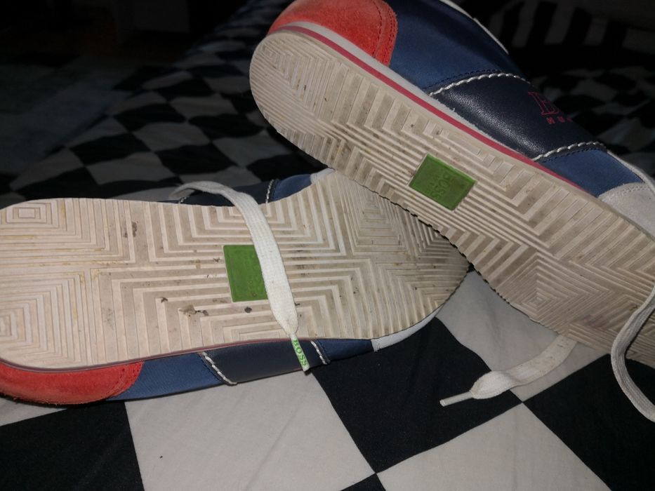 Pantofi bărbați piele Hugo Boss Green.