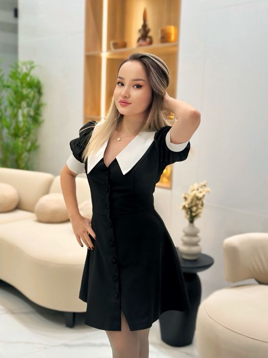 Женское классическое платье