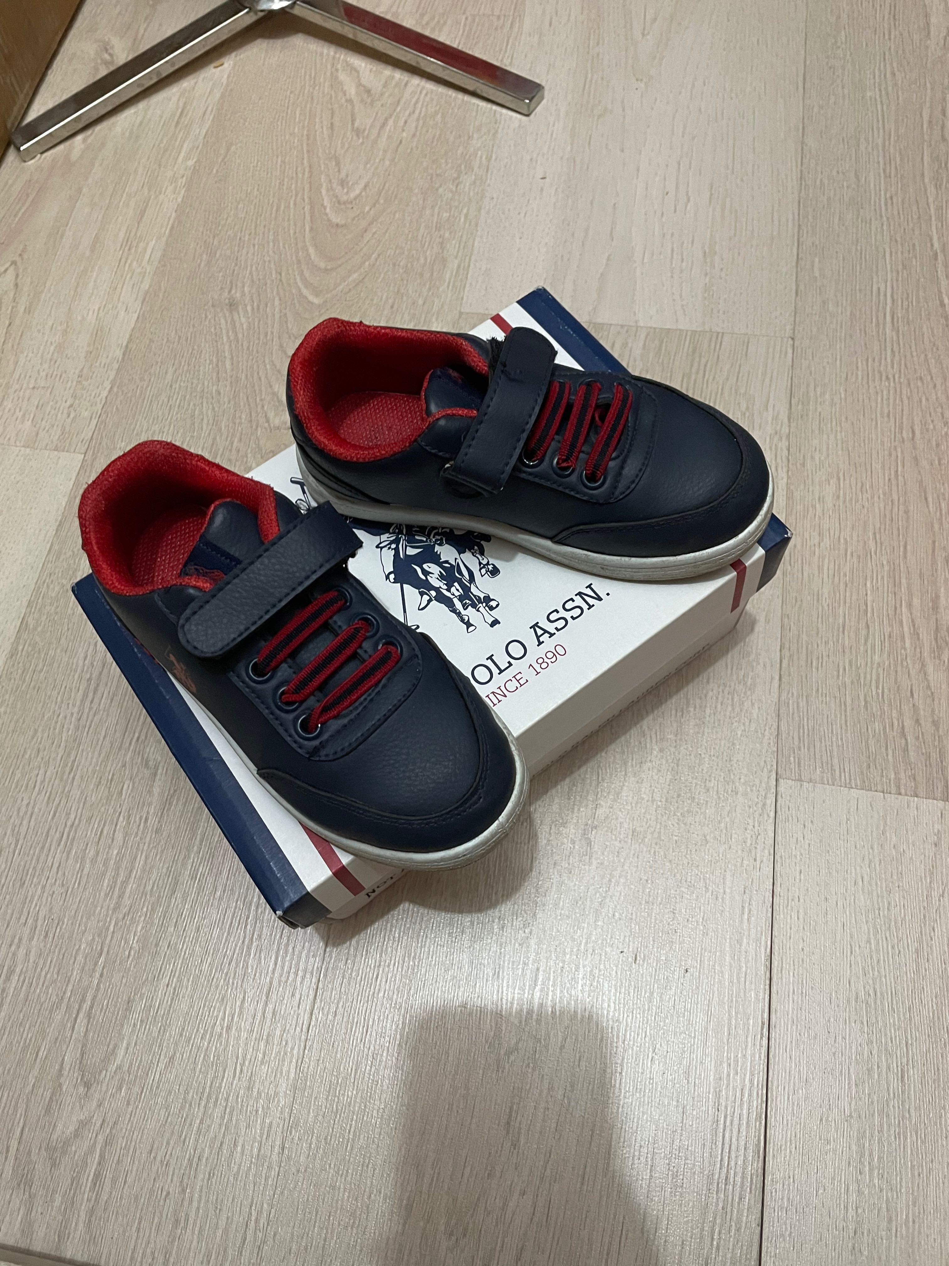 Детские кроссовки US polo оригинал