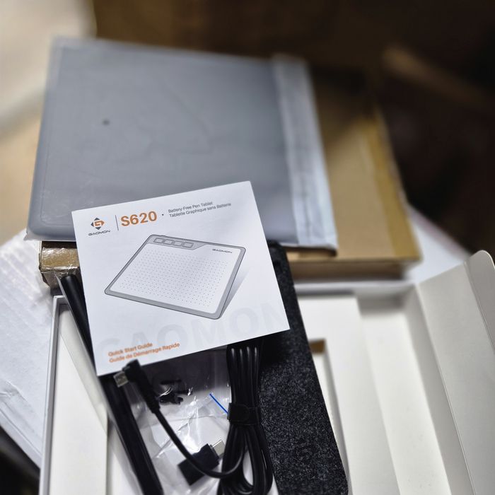 GAOMON S620 Графичен таблет за дигитално рисуване