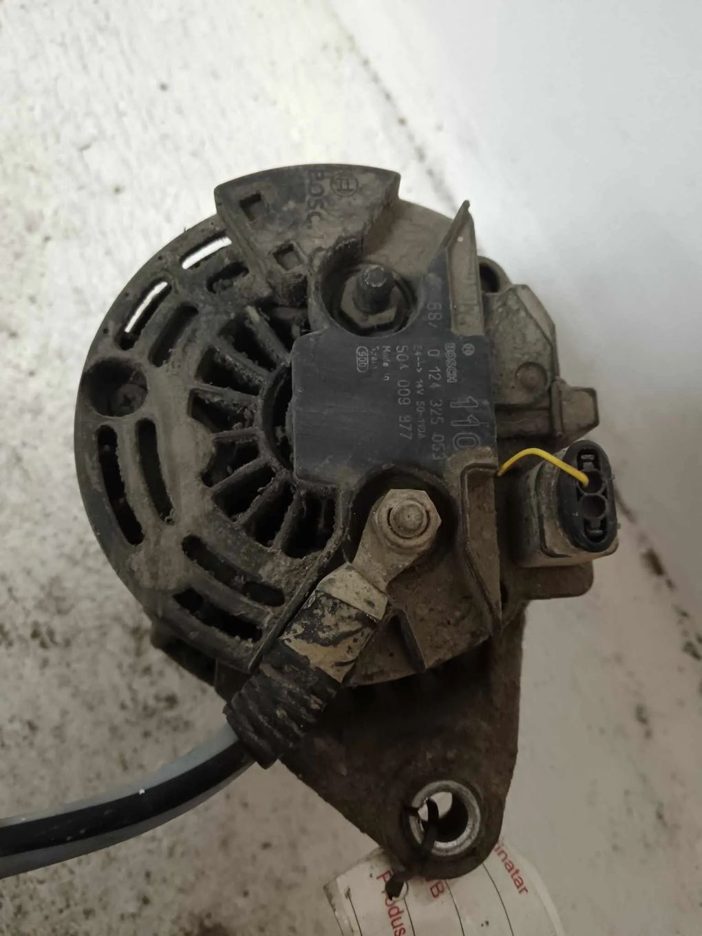 Alternator Iveco Daily , fiat ducato 110A 2.3 JTD cod: 0124325053 , 504009977