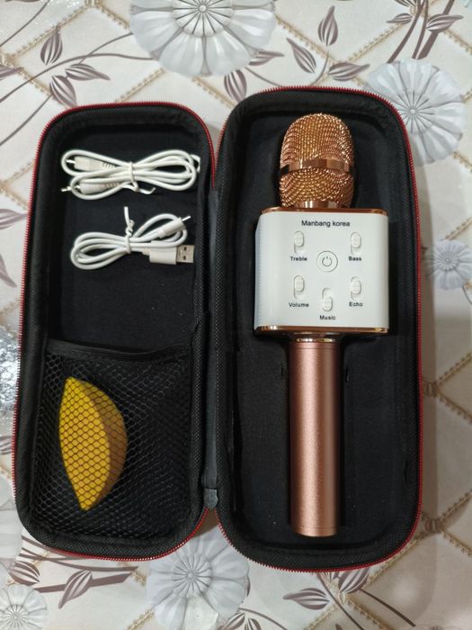 Оригинальный караоке микрофон Mangbangkorea V7