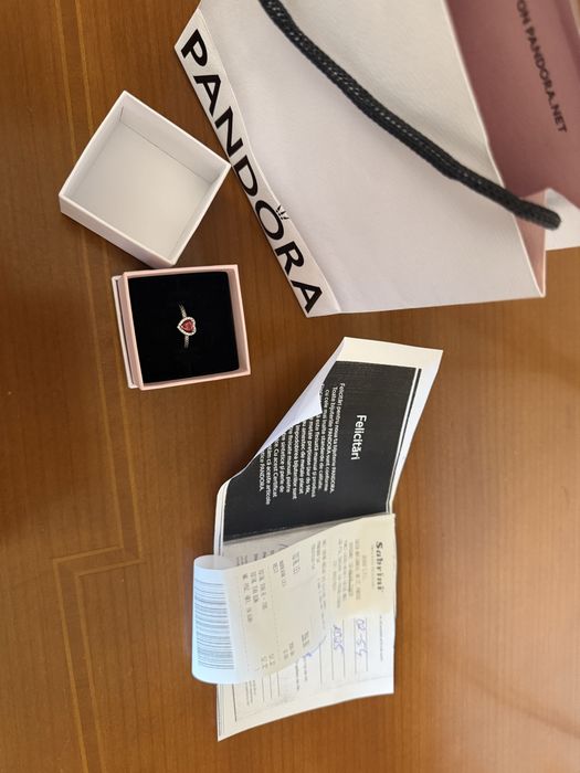 Pandora promise ring