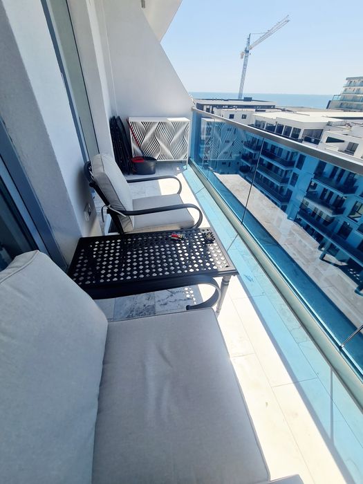 Inchiriez apartament lux vedere mare, Navodari, parcare