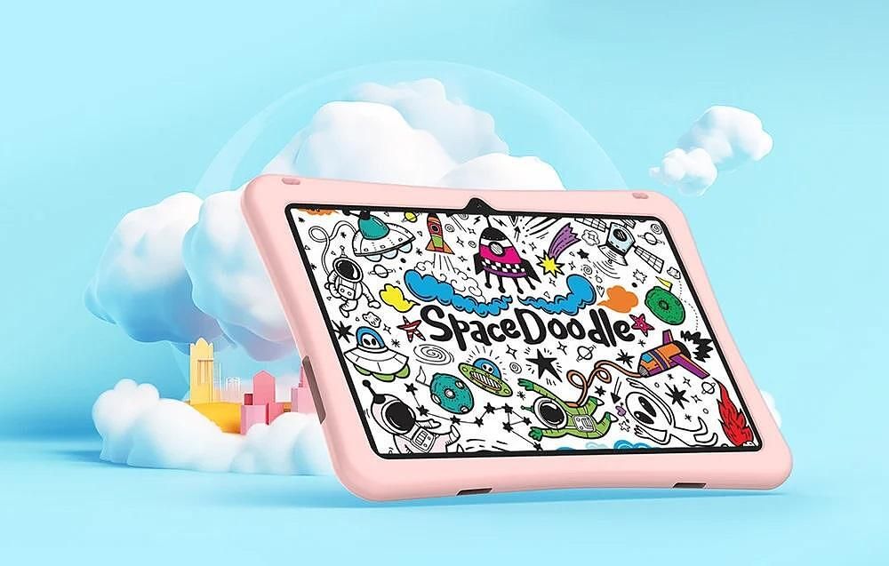 Детски таблет teclast p30t kids tablet 10.1" 4/64 gb wifi - розов