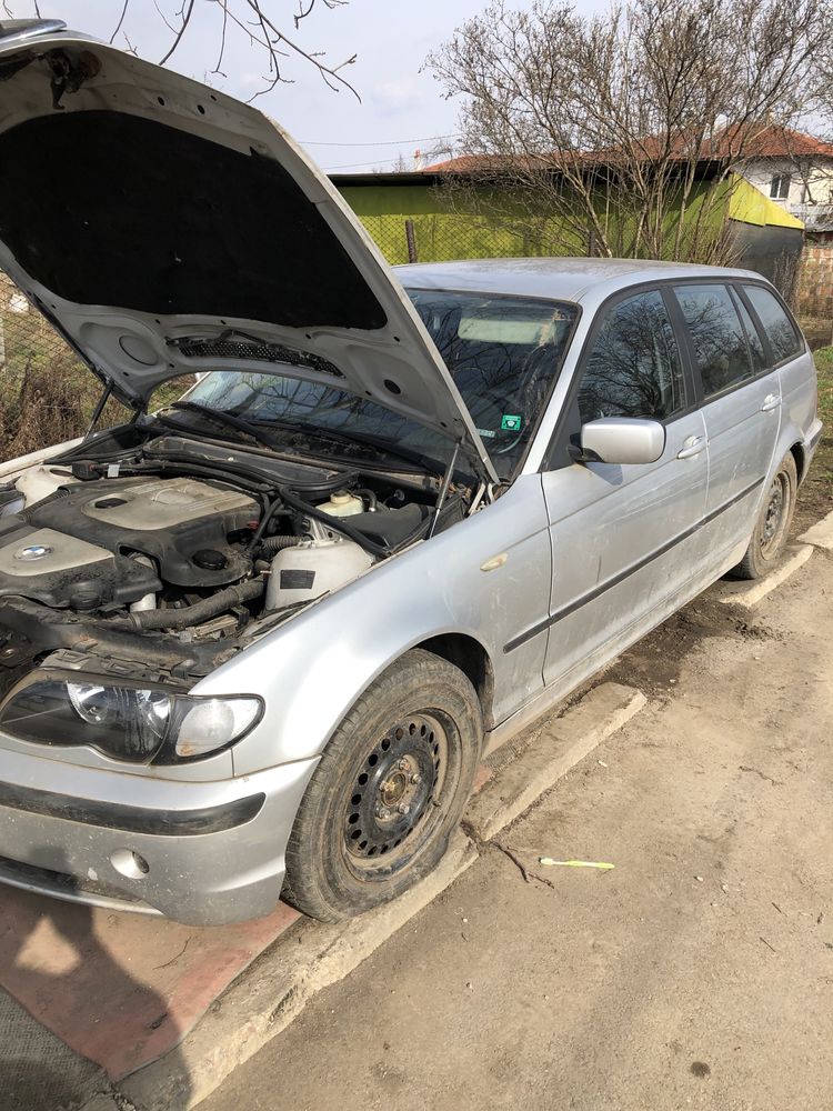 bmw e46 320d 150к.с на части