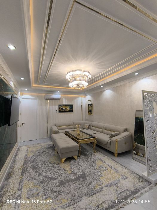 3 хонали люкс квартира ижарага берилади!!