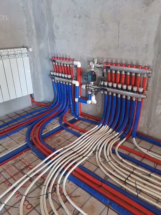 Отопление, водопровод, обвязка котла