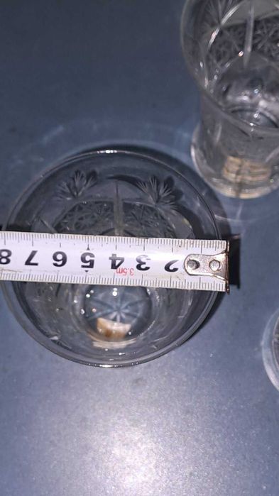 Кристални чаши за вода модел "Ладия" 200 мл