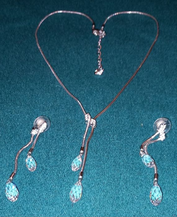 Set Swarowski cu cristale mari