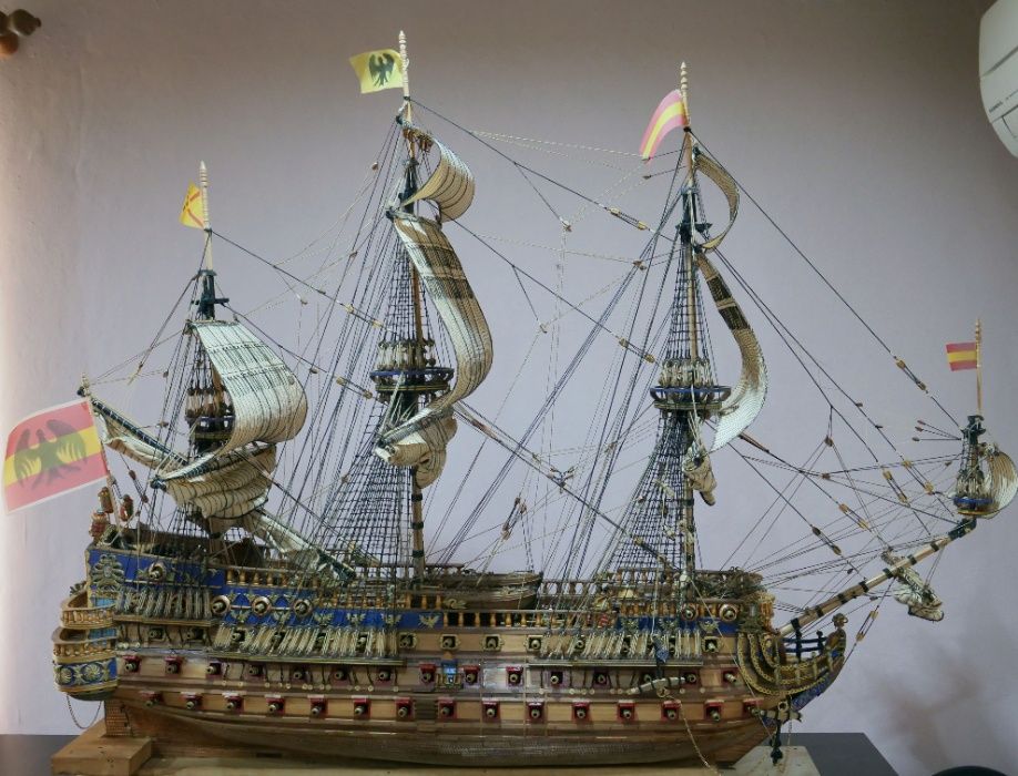 макет на кораб San Felipe-1690 Spanish Armada Galleon Tall Ship