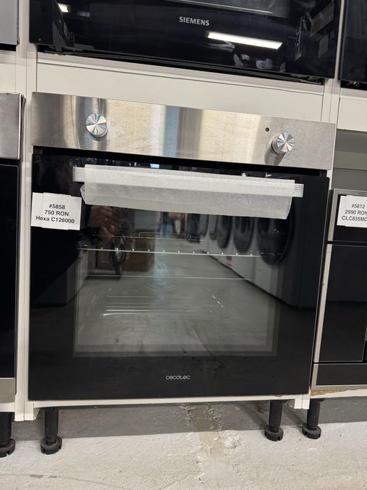 Cuptor electric încorporabil Cecotec Bolero Hexa C126000 Inox A