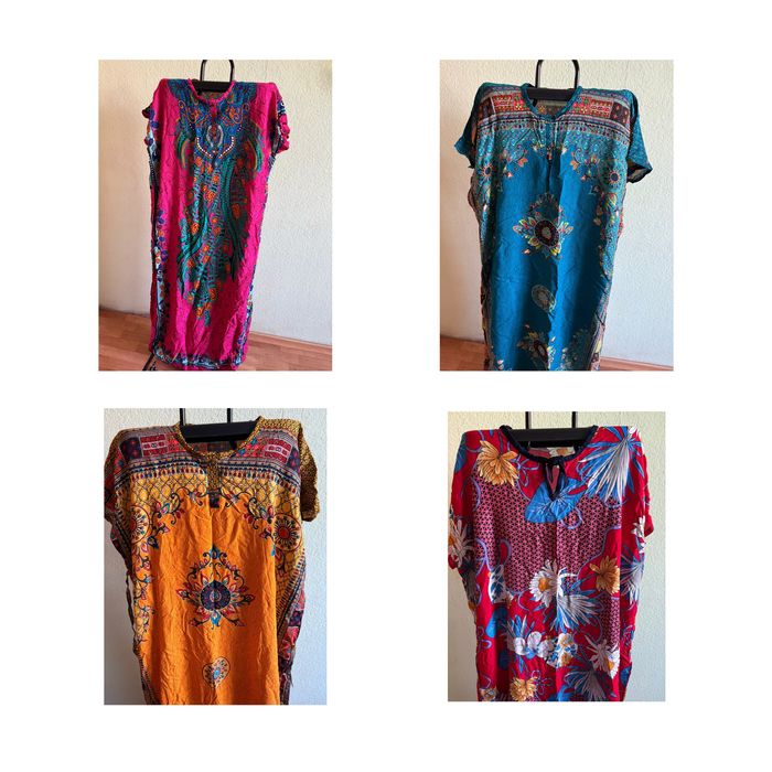 Платья штапельные