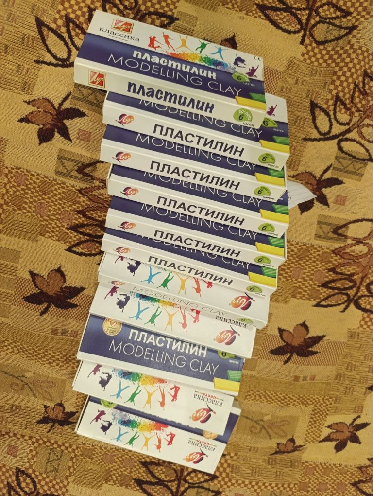 Пластилин 6 цветов