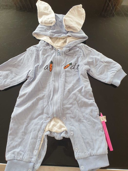 Avgel baby Бебешки космонавт 62 см.,,син 73см.,гащеризон с яке 74см.