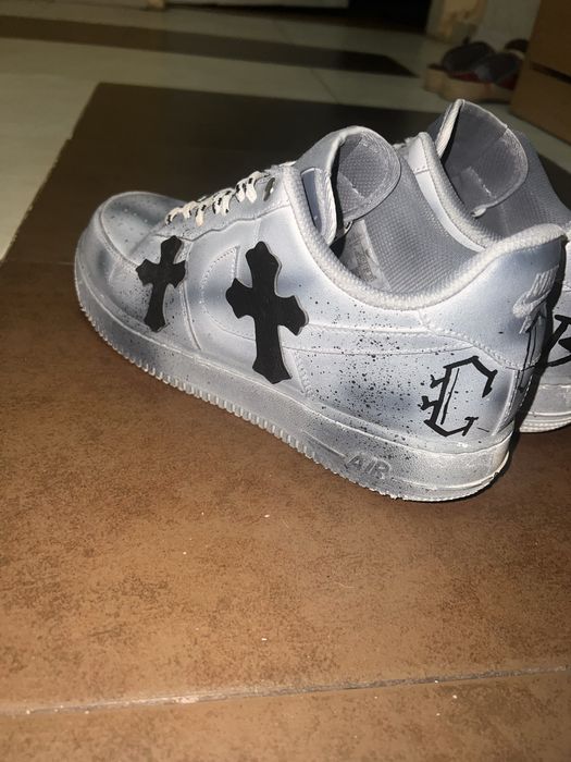 Nike Air Force x Chrome Hearts colab
