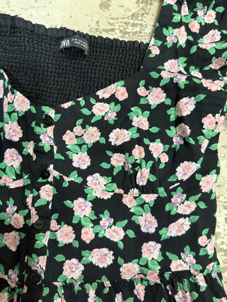 Zara кроп топ/ бюстие