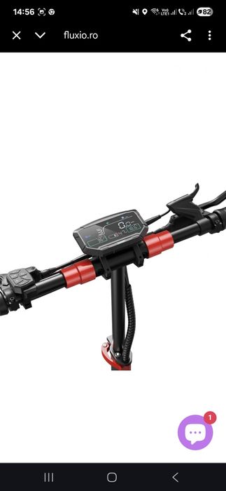 Trotinetă Electrică iScooter iX8 - Motor 2400W, Viteză 60 km/h, Auto