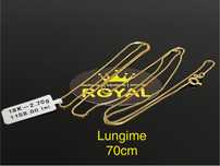 Bijuteria Royal CB : Lant aur unisex 18k 2,70gr