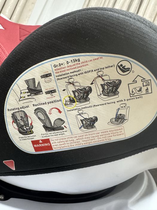 Scaunel de masina pentru copii