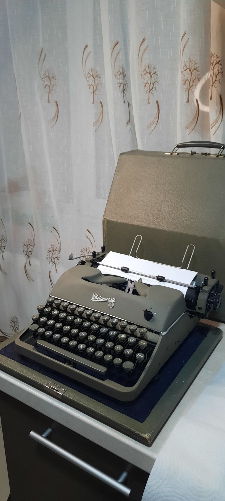 Mașină de scris Rheinmetall 1950 impecabilă