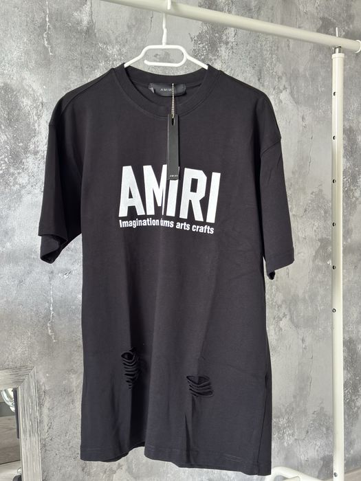 Tricou  Amiri Premiun off white Balenciaga