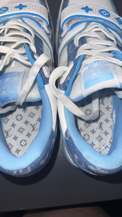 Louis Vuitton LV Trainer Monogram Denim – Marimea 43 | Stare excelenta