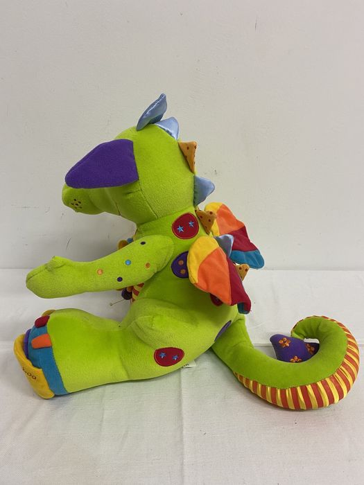 TOLO jucarie bebe dragon Sneezy cu activitati 30 cm