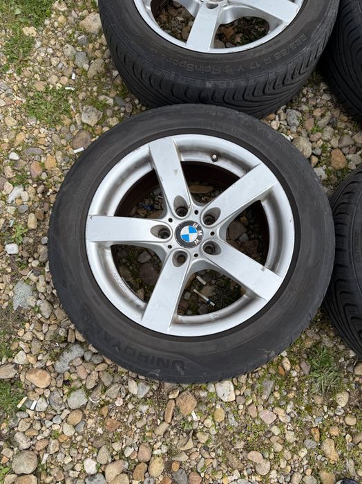 Jante aliaj originale BMW 5x120 R17 anvelope vara