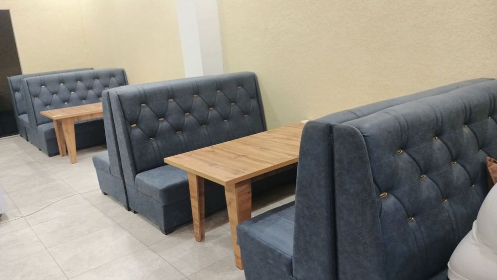 Kafe,Restoran,Choyxona uchun yumshoq mebellar