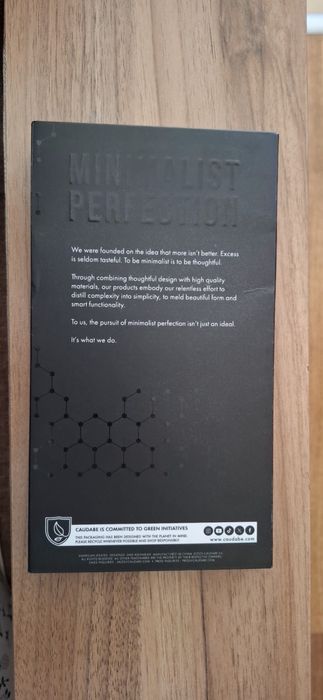 Caudabe кейс за Samsung Galaxy S24Ultra black