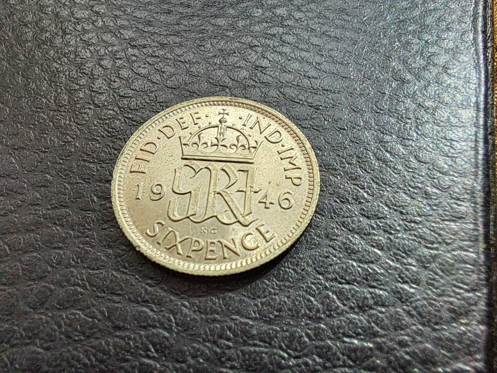 6 пенса 1946 година