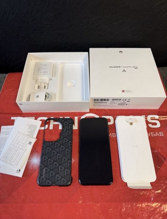 512GB Huawei Pura 70 Ultra Технополис Гаранция 2026 Black | Black