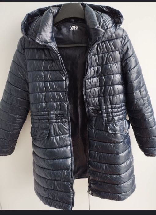 Куртка пуховик на девочку бренд Zara