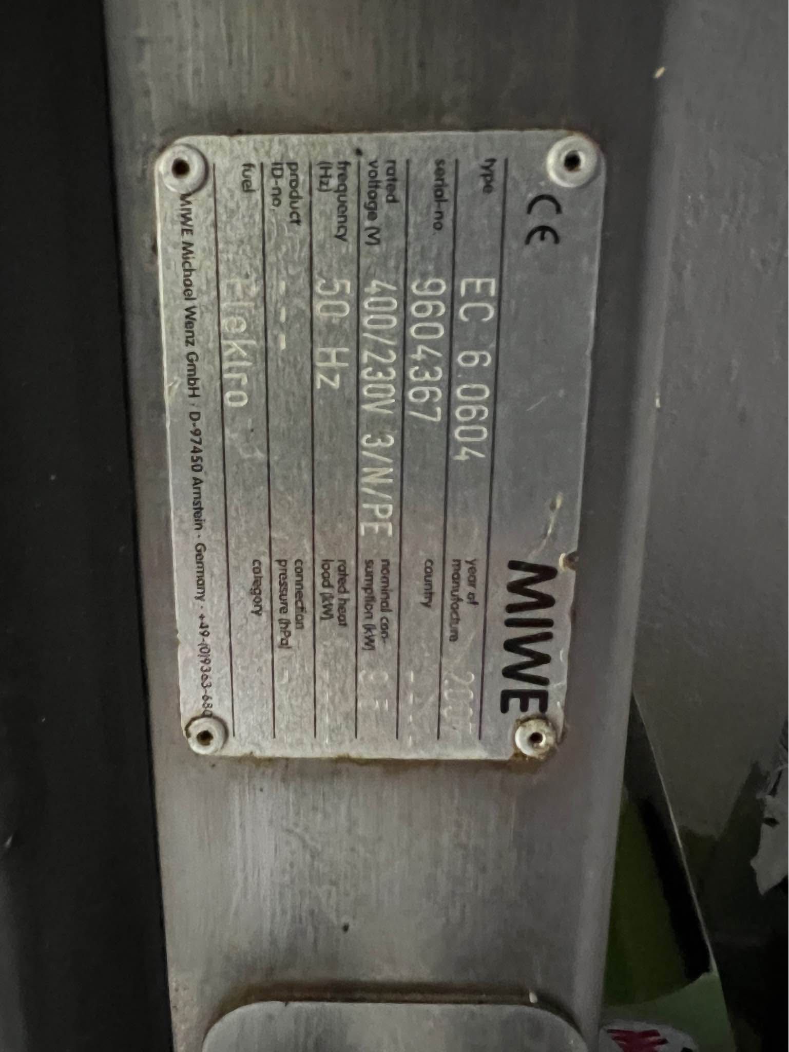 Конвектомат MIWE EC 6.0604 - 2007