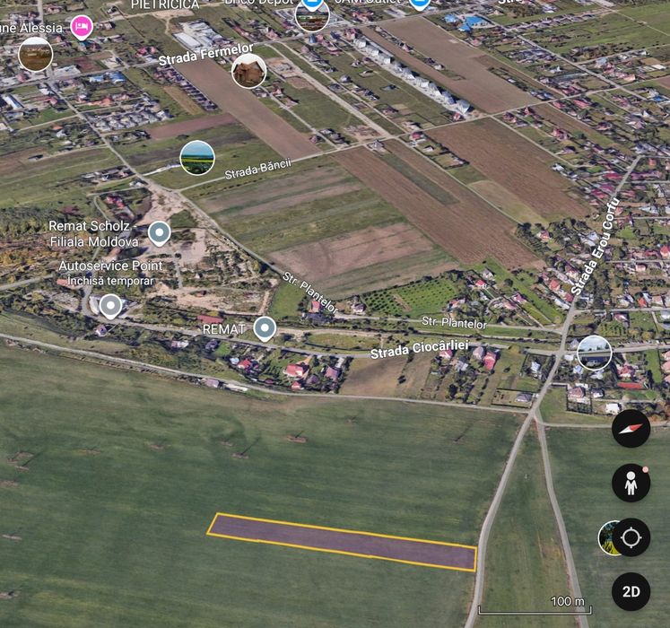 Teren Ciritei - Piatra Neamț- intravilan