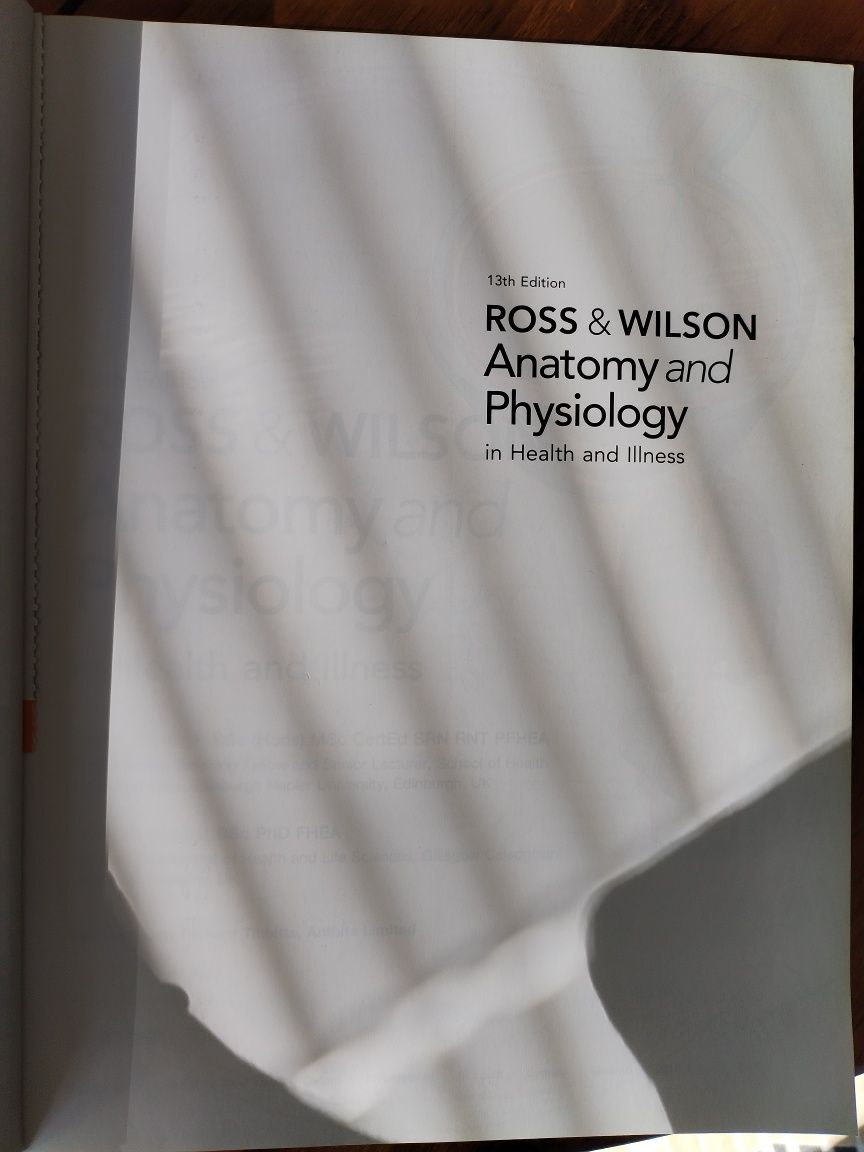 Ross & Wilson Anatomy and Physiology in Health and Illness